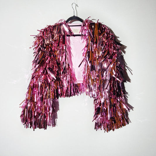 Light Pink Tinsel Jacket