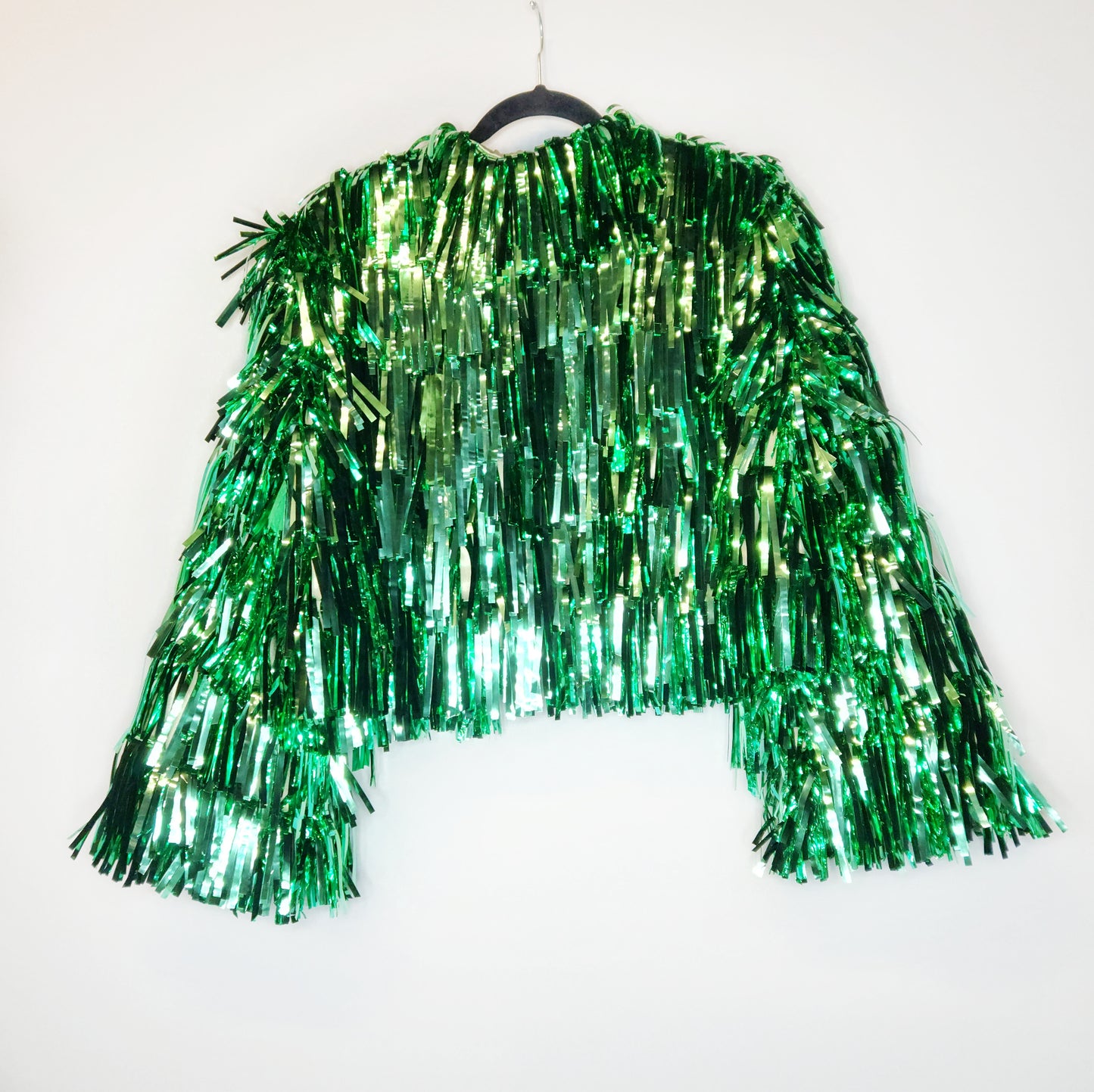 Metallic Green Tinsel Jacket