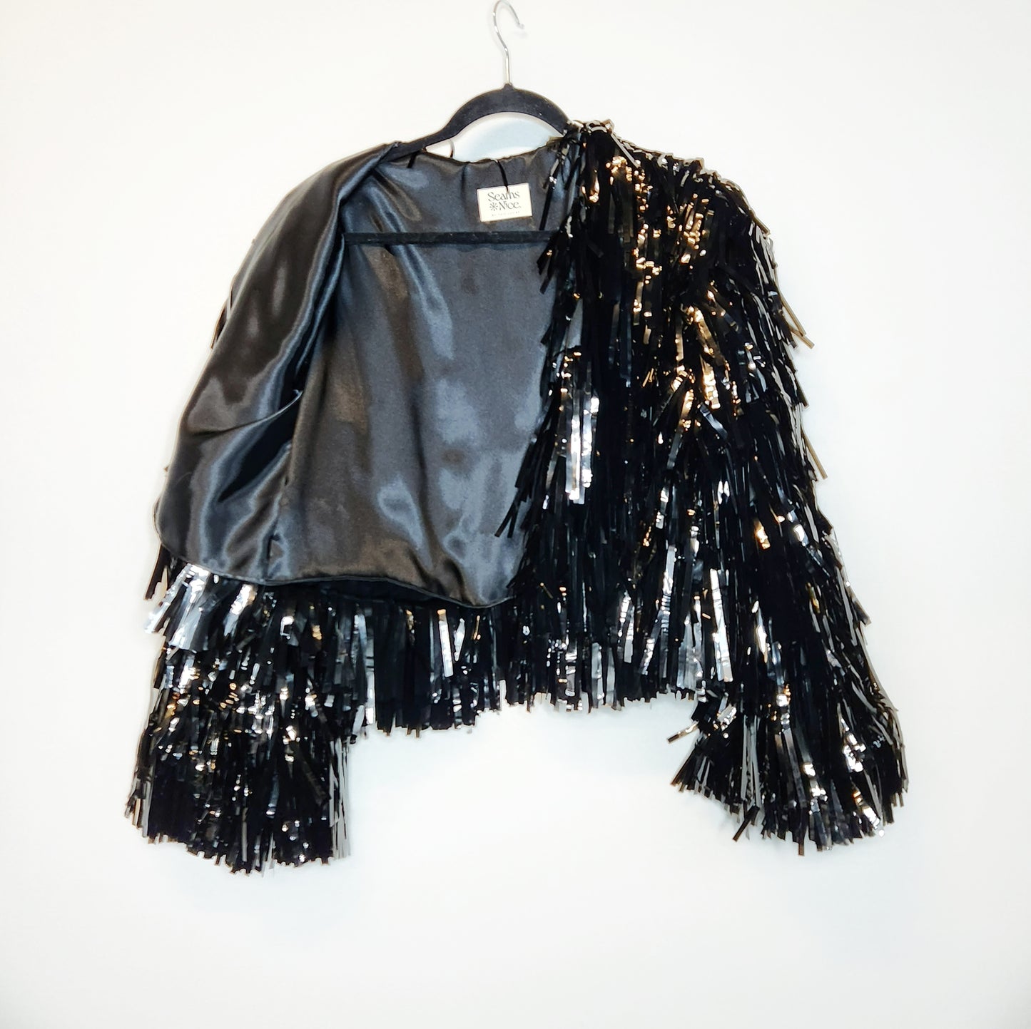 Black Tinsel Jacket