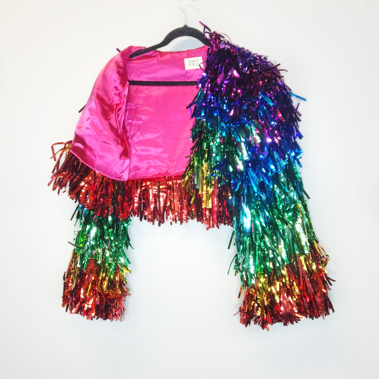 Custom tinsel jacket