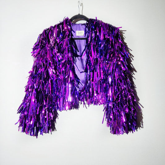 Purple Tinsel Jacket
