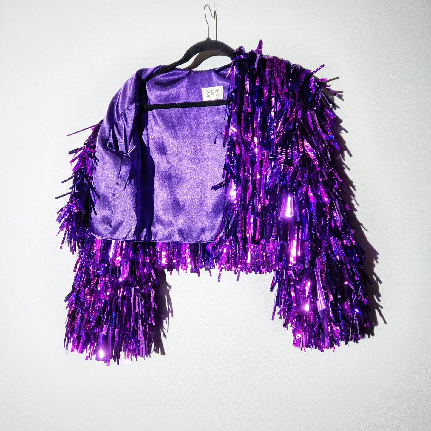 Purple Tinsel Jacket
