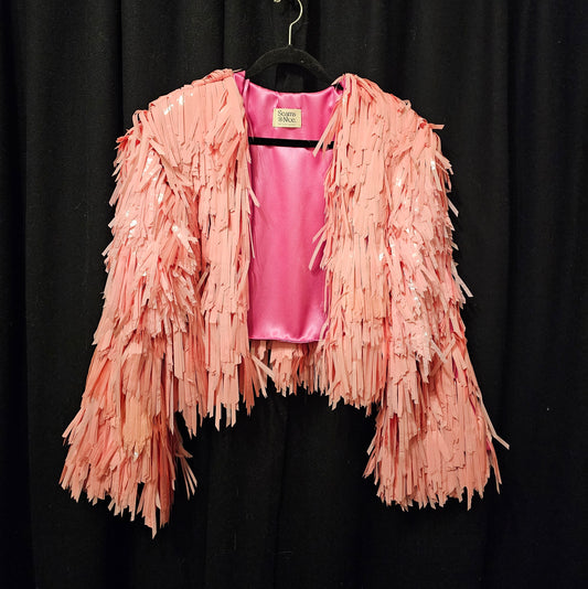 Light Pink Tinsel Jacket