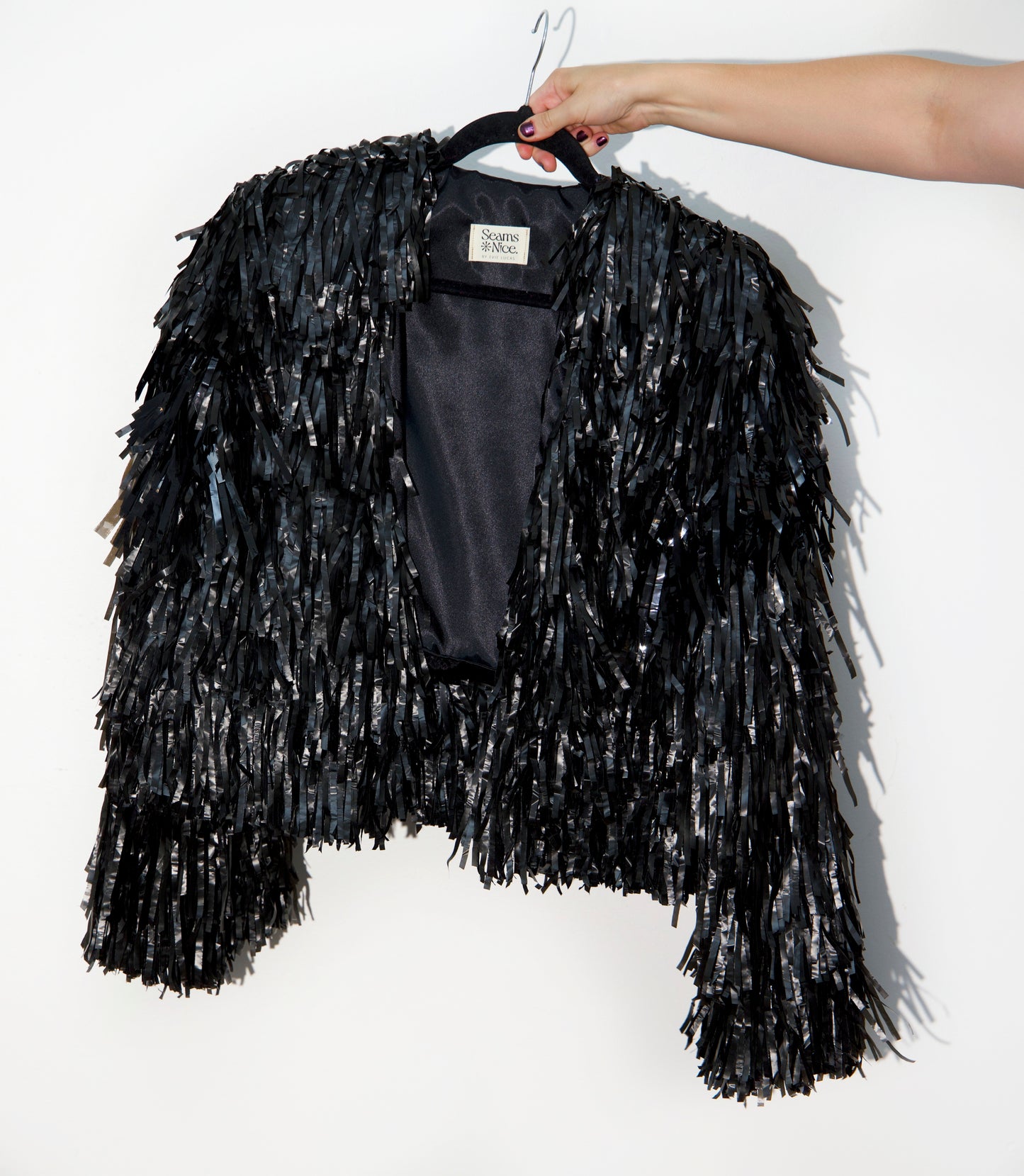 Black Tinsel Jacket