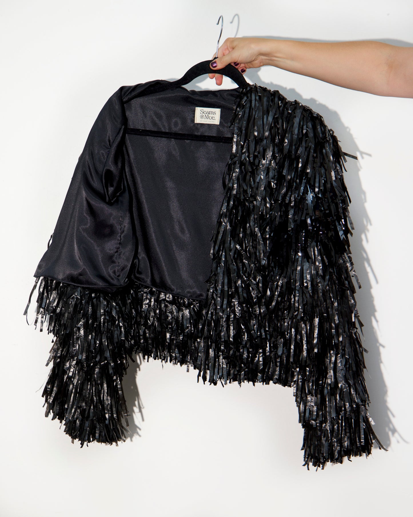 Black Tinsel Jacket
