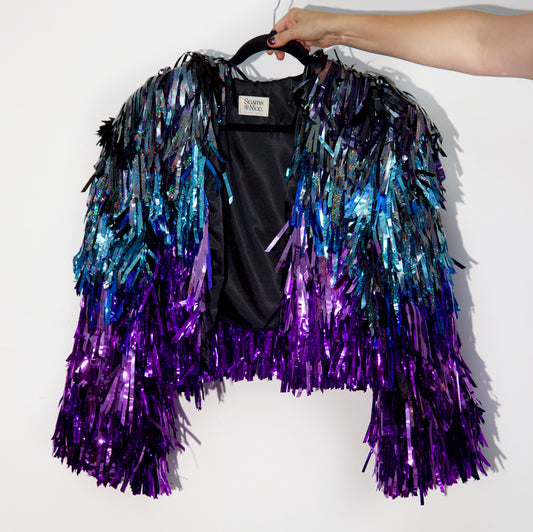 Black Opal Tinsel Jacket