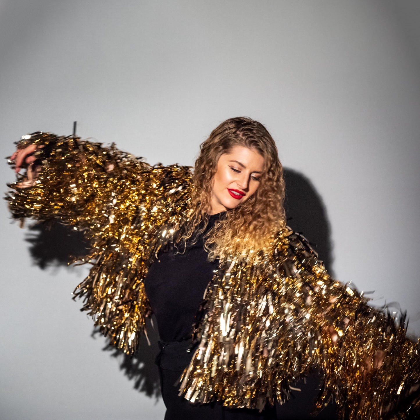 Gold Tinsel Jacket